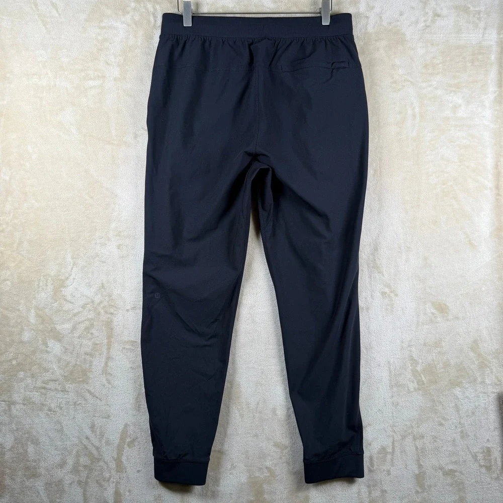Lululemon Mens Charcoal Gray ABC Warpstreme Joggers Size L Drawstring Athleisure